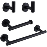 Gold Black Toilet Tissue Roll Paper Holder Towel Rack Bar Robe Coat Clothes Hook Hardware Bathroom Accessories Toiletries Sets