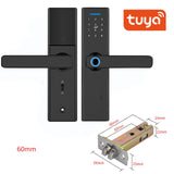 Tuya Smart Lock Door WIFI Fingerprint Lock Electronic Smart Door Lock  ,Password ,IC Card Door Lock,APP Smart Home Lock