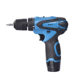 12V Electric Screwdriver 30NM Wireless Drill With Led Light Portable Battery Nail Drill Machine Garden Carpentry Power Tool Set