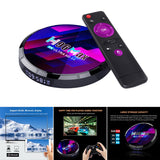 H96 MAX X4 TV Box, Android 10.0 Player Smart Home 2.4Ghz WiFi TV Box for Smart TV