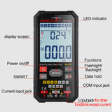 HABOTEST HT127A HT127B Digital Multimeter 6000 Counts Universal Meter Auto Range True RMS Mini Multifunctional Meter NCV Tester