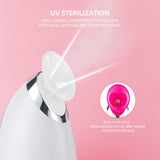 Face Steamer 135ml Nano Mist Hot Spray Skin Hydration Nebulizer UV Sterilization Aromatherapy Air Humidifier Facial SPA Machine