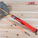 LEO Lightweight Winter Ice Fishing Rod Pole Protable Fishing Casting Rod Fishing Tackle