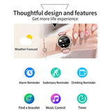 Smart Watch CF96 Women Lovely Fitness Tracker Bracelet BT Calling Sport Blood Perssure Monitor Ladies Girl Smartwatch