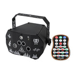 Aurora Pattern Laser Disco Light LED Dream Laser Lights Red Green Laser With RGB Led Strobe Lamp Wedding Birthday Party Light