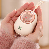 Portable Hand Warmer Reusable Battery Rechargeable Mini Heater Pocket Warmer Power Bank Cute Grzejnik Winter Winter Parts AH50NB