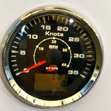 85mm Waterproof Marine Car GPS Speedometer Gauge 0-40 MPH 9-32V 0-35 Knots
