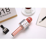 1PCS WS858 Portable Bluetooth-compatible Karaoke Microphone Wireless Professional Speaker Home KTV Handheld Microphone