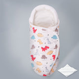 Newborn Cocoon Baby Sleeping Bag For Newborn Baby Stroller Portable Cotton Spring Blanket Diaper Swaddle Cocoon Bags