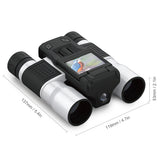 12x32 Digital Binoculars Camera Telescope 2 Inch Rotating LCD Display 5MP Video Photo Recorder with for Bird Watching Football