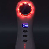 Skin Rejuvenation Machine RF Tightening Mutifunctional Hot Cold Facial Massager Double Head with USB Cable for Women for Home