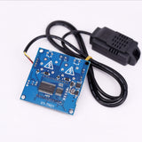 LCD Display Temperature Controller DC 12V Sensor Module Micro USB Humidity Thermostat Intelligent 2-Channel Relay High Accuracy