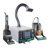 CXG DES H93 Air Purifier Soldering Station Hot Air Gun Smart High Frequency Electric Soldering Iron Absorb Toxic Gases 3 in 1
