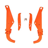 Motorcycle Batwing Inner Fairing Support Brackets with Screws Fits   Dresser 93-13 Motorcycle Accessories Orange