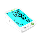 Konsung SmileCare Upper Arm Electronic Blood Pressure Monitor Digital LCD Pulse Tonometer Cuff Meter Monitor BP Sphygmomanometer