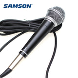 Samson R21S Dynamic Cardioid Handheld Microphone with XLR to 1/4" Mic Cable and Mic Clip