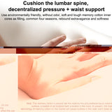 Car Cushion Seat Headrest Neck Pillow Back Pillow Lumbar Support Lower Back Pain Relief Orthopedic Pillow Car Accessories