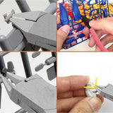 DSPIAE ST-A Single Blade Nipper 3.0 Pliers EN-A Multifunctional Bent Non-Scale Long Nose For Electrical Parts Hand Tools Unisex