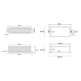 -Guitar Pickup Accessories Active Electric Guitar Pickups Humbucker Active 9V Battery Power Supply