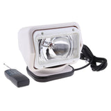 35W Xenon HID Search Work Light Remote Control for Marine Boat Truck Car ATV - White