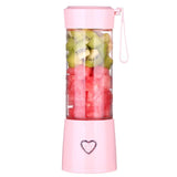 Personal Blender Shakes And Smoothies Small Mini Portable Single Fruit Juicer Mixer Usb Rechargeable Ice Blender