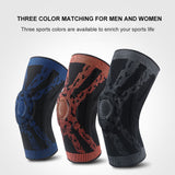 1 Pcs Silicon Padded Basketball Knee Pads Protect Patella Brace Kneepad Support Outdoor Basketball Football Volleyball Tennis