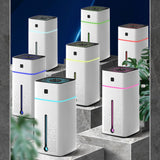 Humidifier USB Rechargeable Creative Mute Spray For Home Bedroom Dormitory Purify The Air Colorful Lights
