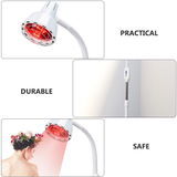 1 Set Therapeutic Lamp Infrared Red Heat Light for Beauty Salon Phototherapy make up tool (US Plug)