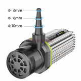 Mini Self-priming Water Pump 110V-240V with 10M Lift Max 480L/H Submersible Pump Professional for Sink Machine Cutting Machine