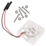 Raspberry PI Fan, Active Cooling Fan for Customized Acrylic Case / 5V plug-in and play Support raspberry pi model B Plus