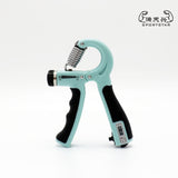 Adjustable Hand Grip Strengthener Count Power Finger Hand Exerciser Gym Muscle Training Wrist Gripper Non-Slip Handle Portable
