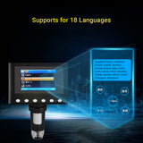 Digital Microscope Photo and Video with 4.3inch 1080P Screen 1000X Magnification Zoom 8pcs LED Lights Compatible for Windows Mac