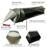 Ultralight Tent Backpacking Camping Tent Single 1-2 Person Outdoor Tent Sleeping Bag Larger Space Waterproof Sleeping Bag Cover