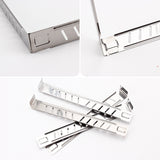 New Outdoor stainless steel Wind Screen Shield Foldable Stove Windshield Picnic Cooking BBQ Gas Cassette Stove Camping Equipment