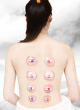6pcs Cupping Therapy Vacuum Magnet Medical Body Massage Acupressure Relaxation Relieve Pain Health Care Kit Tool