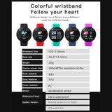 D18 1.3inch Smart Watch IP65 Waterproof Sports Smartwatch Heart Rate Sleep Monitoring Sedentary Remind Wristband Fashionable
