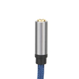 Stereo Audio Cable 4 Level 3.5mm Stereo Female Head to 90° Male Head 3.5 mm Stereo Audio Extension Cable 1.8M Audio Stereo Cable
