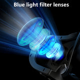 Virtual Reality 3D VR Headset Smart Glasses Helmet For Smartphones Cell Phone Mobile 7 Inches Lenses Binoculars