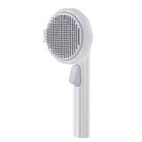 Pumpkin Pet Cat Comb Dog Hair Removal Selfcleaning Flea Comb for Cats Dog Grooming combs Tangled Hair Clean Brush Pet Supplies