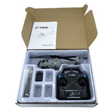 C186 Pro RC Helicopter for Adults 2.4G 4 Channel BO105 Scale with Automatic Stabilization System Hobby Toys