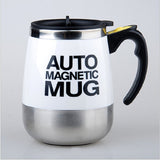 304 Stainless Steel Coffee Magnetic Self Stirring Automatic Mug Milk Mixing cup Blender Smart Shaker Coffee Thermal Cup