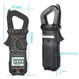 5999 Counts Digital Multimeter Auto Range Tester AC DC Voltage Current Meter Measurement and Analysis Instrument 17.6x6.7x3.3cm