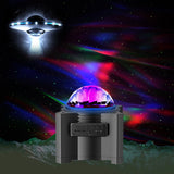 Music Speaker Star Galaxy Projector Rechargeable Aurora Light for Bedroom Night Light Nebula Lamps for Room Party Christmas Gift