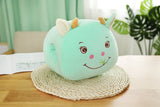25x25cm Cute Cartoon Dinosaur Hand Warmer Covering Pillow Lying Down Pillow Winter Thickening Warm Supplies Stove Hand Warmers