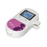 Doppler Baby Heart Rate Monitor Pocket Doppler 3.0MHz Fetal Doppler Ultrasound Baby Heartbeat Detector Home Pregnant