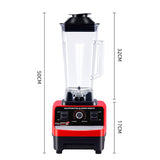 4500W Heavy Duty Commercial Grade Blender Mixer Juicer High Power Food Processor Ice Smoothie Bar Fruit Blender Juice Crusher