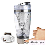 450/400ML Electric Shake Cup Fitness Sports Water Cup Automatic Electric Stirring Cup for sports coffee