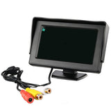 4.3Inch LCD Rearview Monitor Car Rear View Camera Reversing Parking System Kit Waterproof Night Vision Reversing Backup