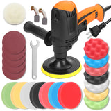 980W  Car Electric Polisher Auto Waxing Machine Automobile Furniture Polishing Adjustable Speed Car Polishing Power Tool