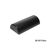 30*7.5cm Half Round Epp Foam Roller Foam Roll Yoga Pilates Fitness Gym Fitness Exercise Yoga Blocks With Massage Floating Point